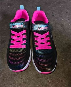 Skechers light up kid shoes size 3