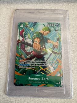 One Piece Zoro Promo card sealed Roronoa Zoro exclusive convention TCG