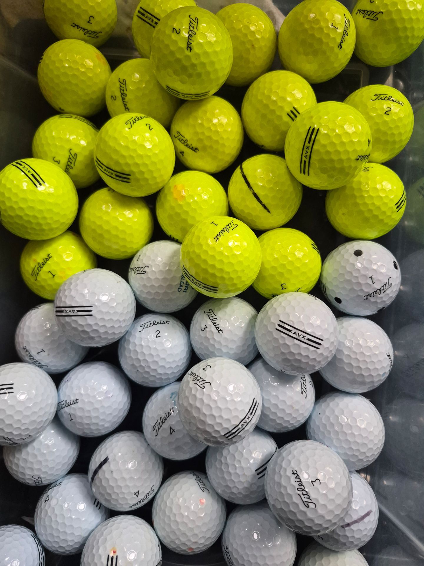 Titleist AVX golf balls
