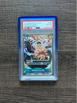 2025 ONE PIECE MONKEY D. LUFFY #058 TREASURE RARE PSA 10