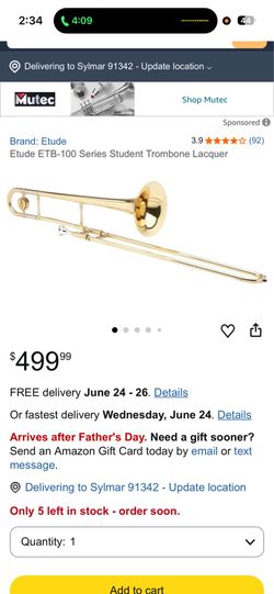 Etude trombone