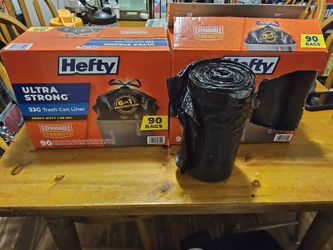 33 Gallon Black Trash Bags