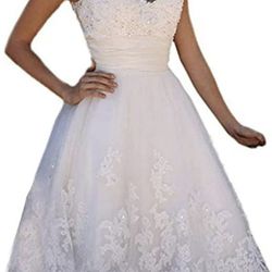 Qxmyoo , White , Size 8