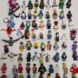 Lego Minifigures From Star Wars Ninjago Marvel Super Heroes Minecraft Harry Potter 