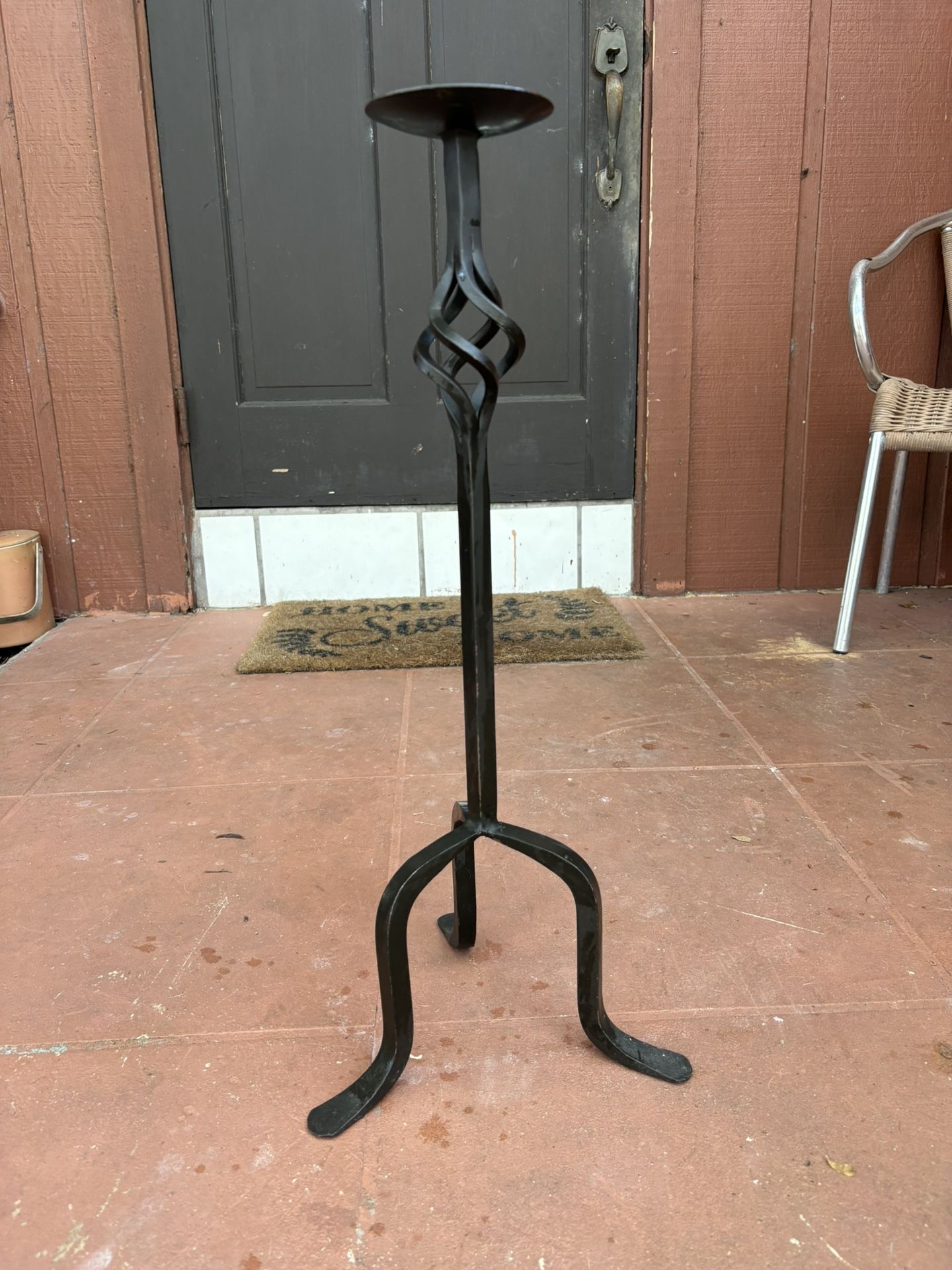 Iron Candle Stand 27”