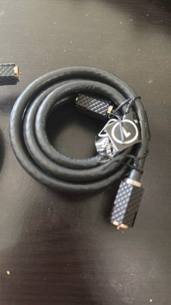 5 Steren 72" RG6 Tri-shield Corning Continuity Black Torque Sleeves Coax Cable
