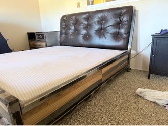 FREE- King bed frame and 2 dressers