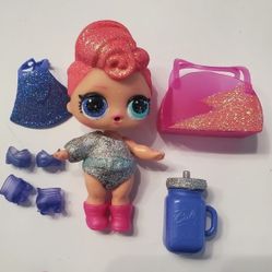 Lol Surprise doll Stardust Queen Ultra Rare GLITTERATI David Bowie Inspired 