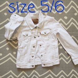 Levi White Jacket