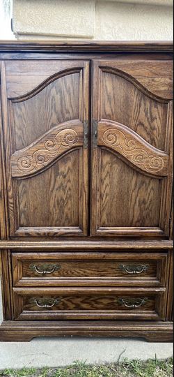 Antique Entertainment Center