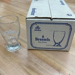 Brussels 6 Pcs Glasses Very Nice And Possibly Collectible
