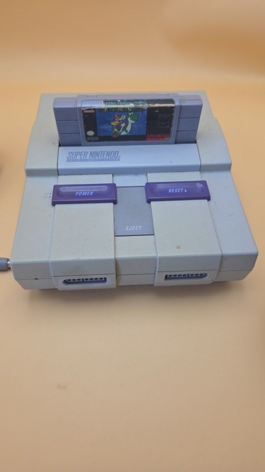 Super Nintendo Tested Working With One Game