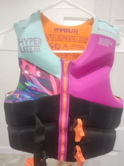 Hyperlite life jacket/vest kid size