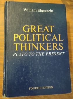 Great political thinkers: Plato to the present Hardcover - 1969