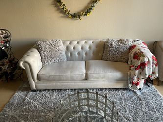 Linen Couch