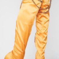 DOLLS KILL THIGH HIGH BOOTS