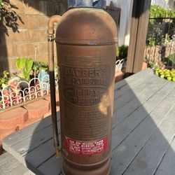 Vintage Fire Extinguisher 