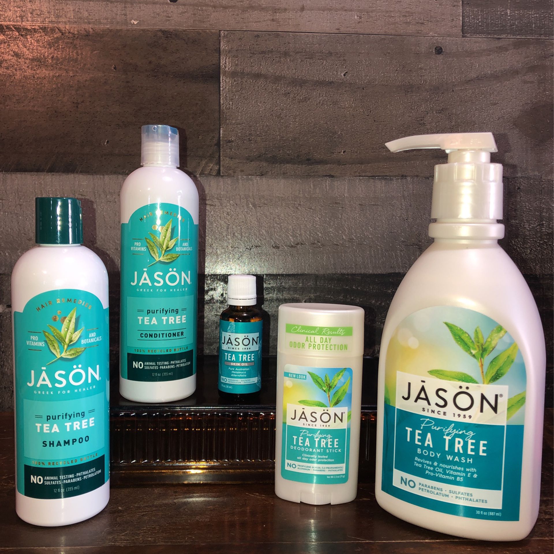 Brand New! 🚿  JĀSÖN - Hair & Body Care Products - TeaTree(((PENDING PICK UP TODAY)))