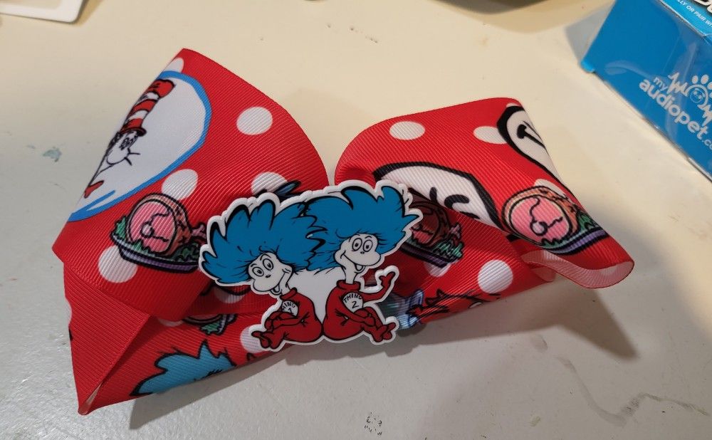 Think One And Think 2 hair  Bow 