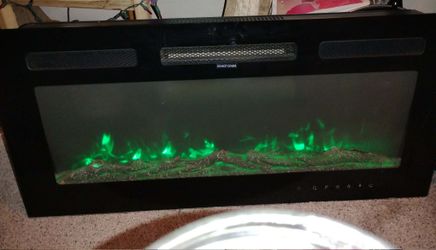 36" ELECTRIC FIREPLACE