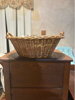 Antique woven basket