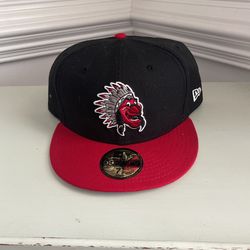 Vintage Kingston, Indians, Baseball, Cap, Hat Minor League