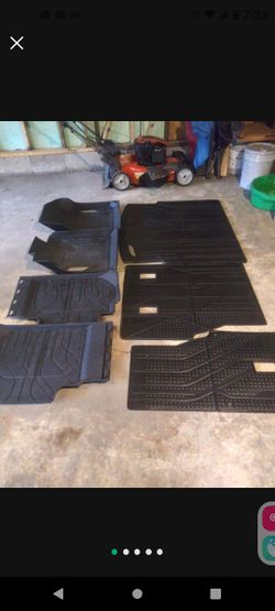Weather Tech Floor Mats. From a 2019 Chevy Blazer. Not Sure If It Fits Anything Else 