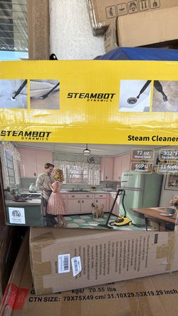 STEAMBOT Heavy Duty Steam Cleaner with 2L Large Water Tank