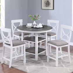5PC Counter Height Dining Set