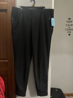 Thin Black Pants