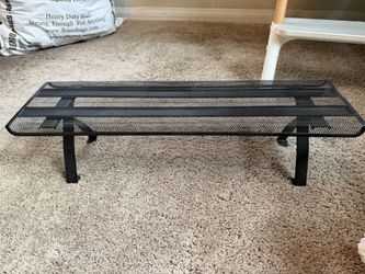 Black Monitor Stand Or Desk Organizer Up To 27” 