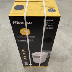 200 Sqft Hisense Portable Air Conditioner 6,000 BTU 