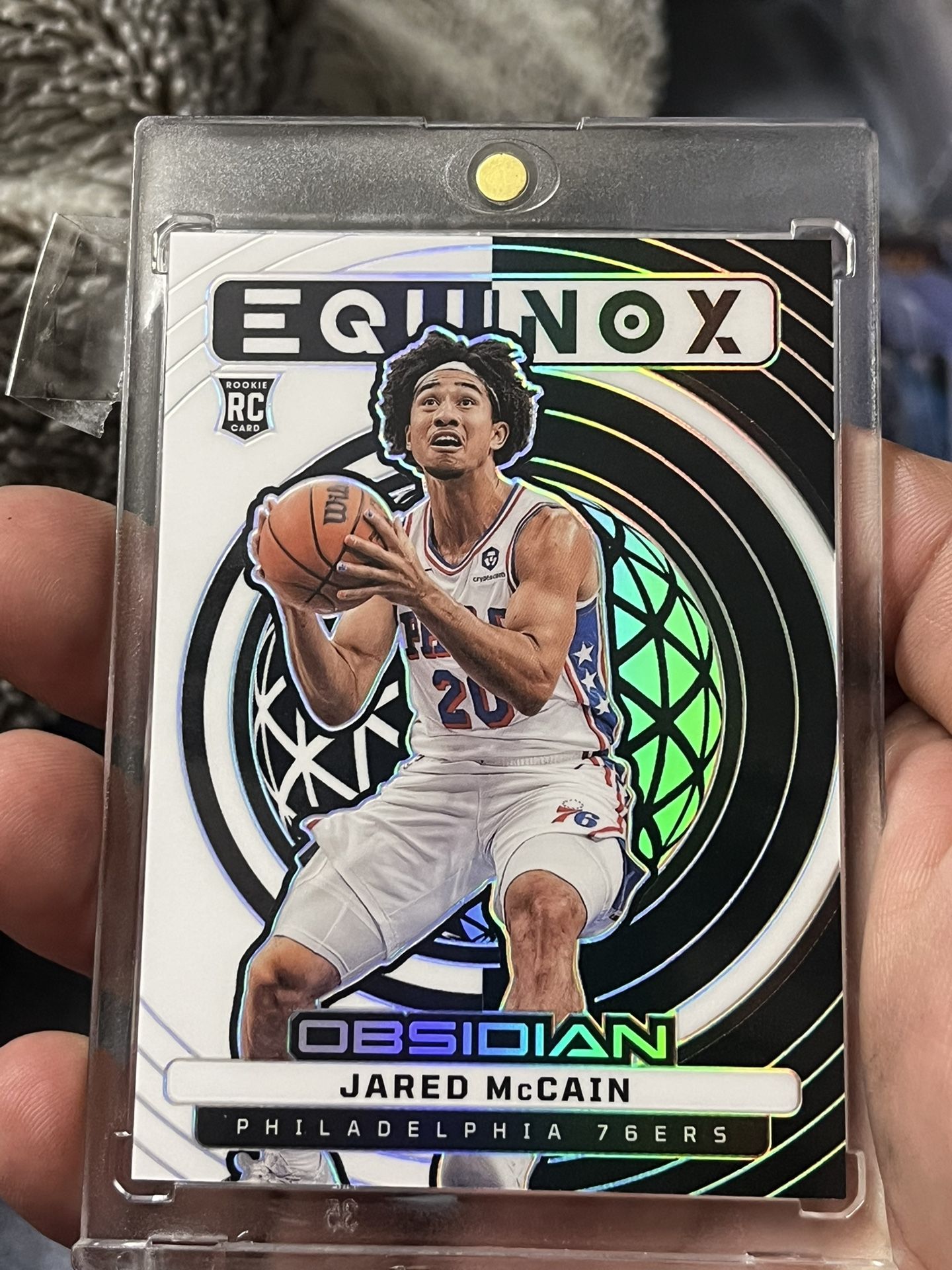 Jared McCain RC /125 Panini Obsidian