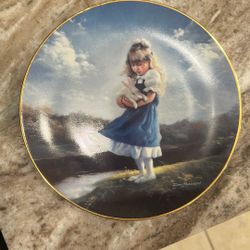 Just You And Me Commemorative Fine Art Gallery Plate