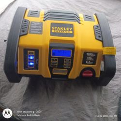 Stanley Air Compressor Jump Starter And USB Power  All In One . 