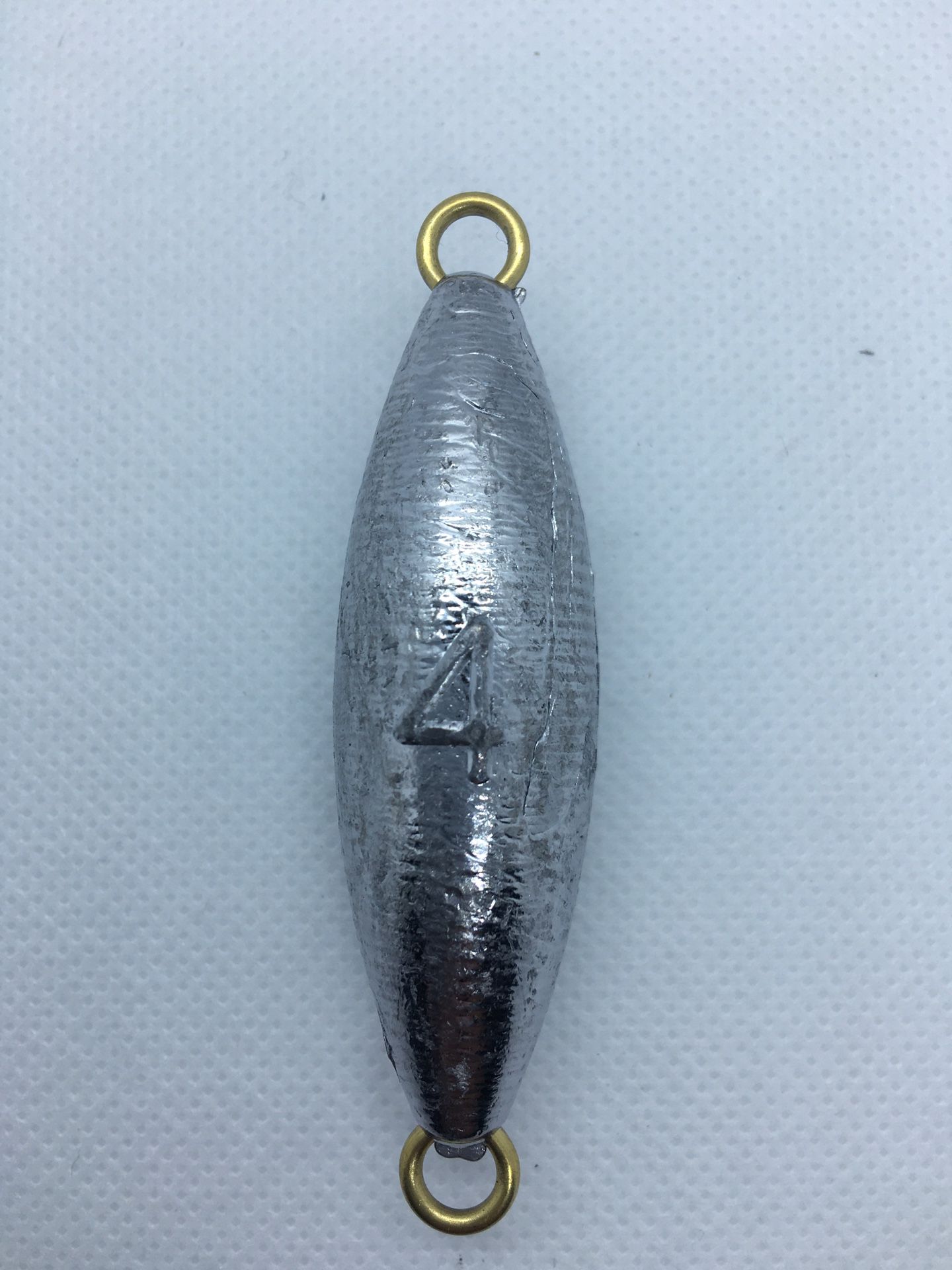 Dolphin tackle torpedo 4 oz fishing sinker lead weight 10 pack