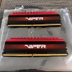 Patriot Viper DDR4 8GB (2X4GB) 3200MHz