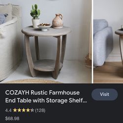 Brand New Rustic End Tables 