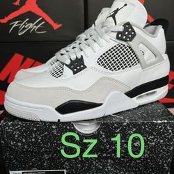 Jordan 4 Military Black Size 10 DS New Cat Brick Travis Fragment Gamma