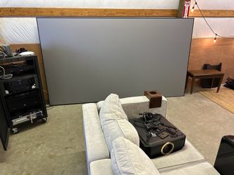 Screen Innovations 133” projector screen