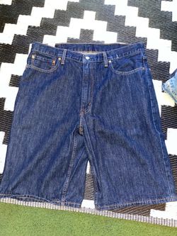 Dark blue 469 levi jorts