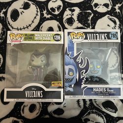 Disney Villains Funko Pops
