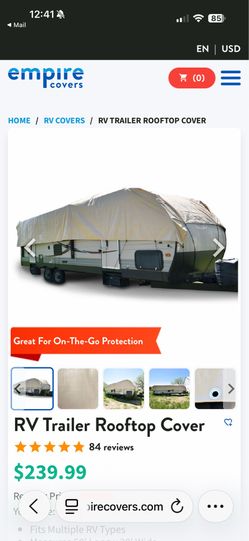 RV ROOFTOP COVER