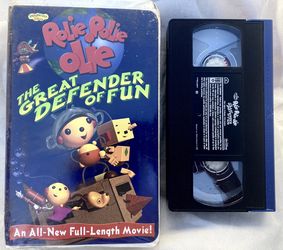 Rolie Polie Olie: Great Defender of Fun VHS,Playhouse Disney Clamshell