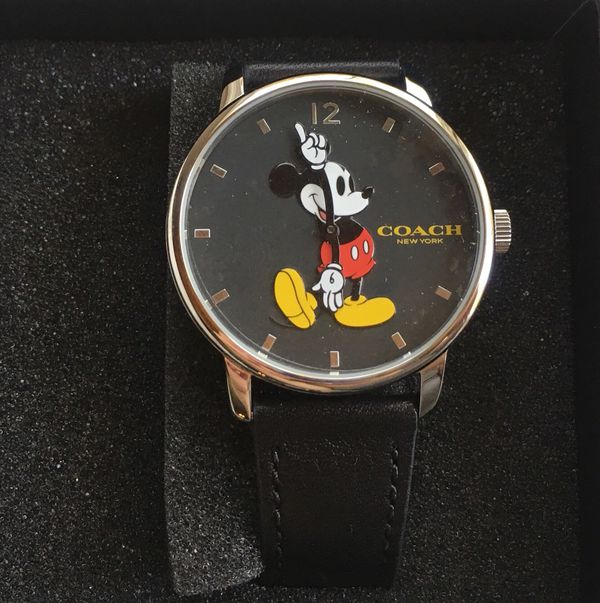 Disney X Coach Mickey Mouse Watch for Sale in Brea, CA - OfferUp
