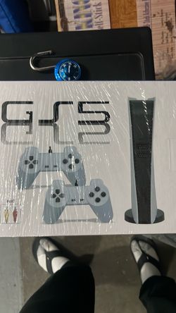 G-PS5 8-Bit Retro Game Console with 2 Controllers