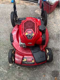 Toro self propelled push mower