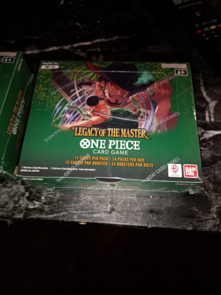 Legacy Of The Master Booster Box Unopened