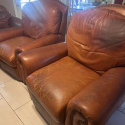 Couch And Reclining Chairs