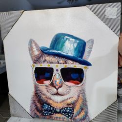 New Cat Frame Art
